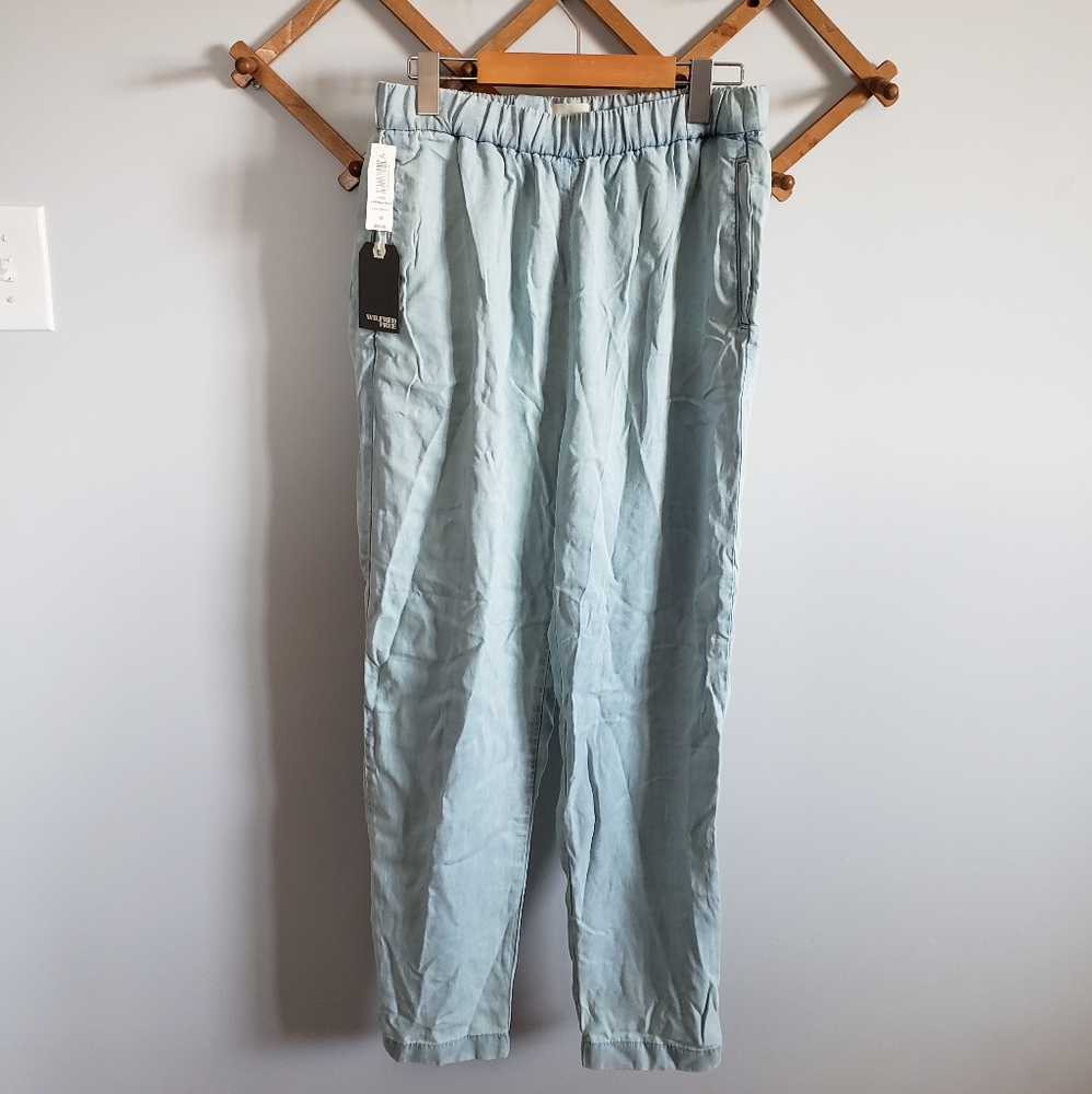 ARITZIA WILFRED FREE Light Indigo Luping Pants - Picture 2 of 8